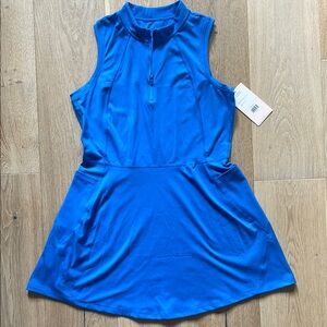 Danskin Vibrant Blue Sleeveless Golf Dress